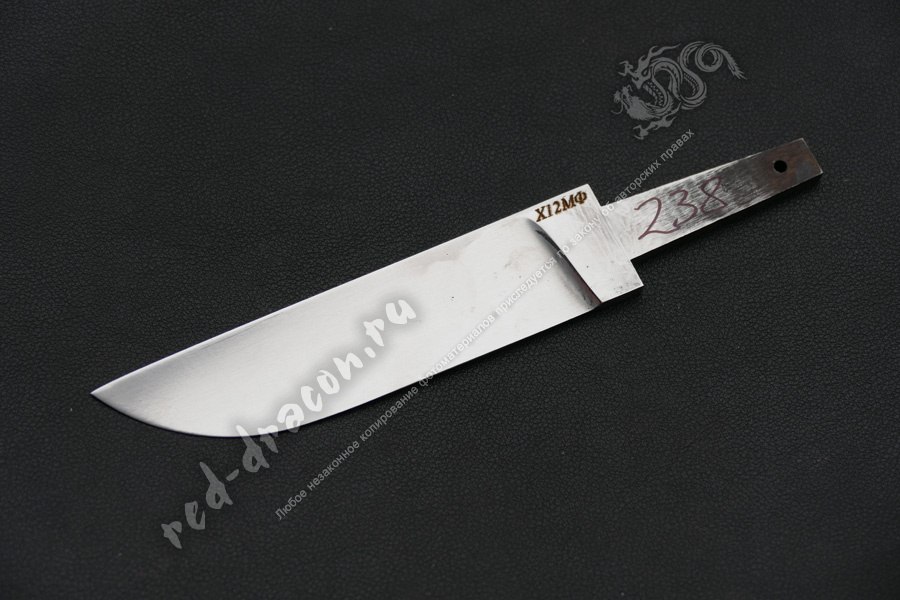 Клинок кованный для ножа Х12МФ "DAS 297"