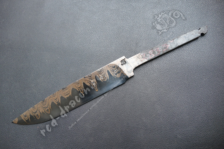 Клинок для ножа Дамаск za2833
