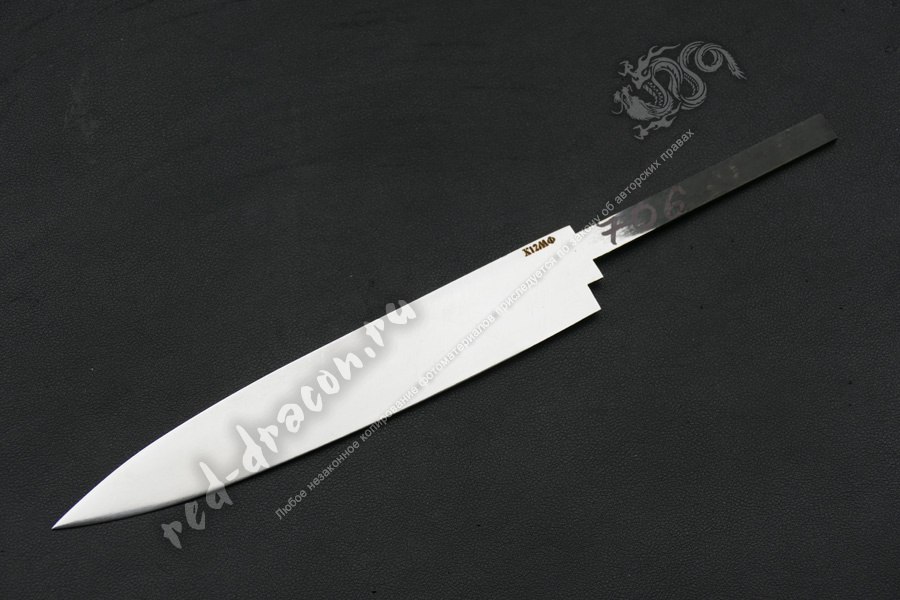 Клинок кованный для ножа Х12МФ "DAS706"